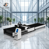 Machine de découpe laser en aluminium 3015 6025 durable avec double changeur de palette et source 6000W