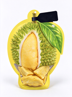 Sachets d'emballage plastique refermables personnalisés, résistants aux déchirures, de qualité alimentaire, pour petites quantités et snacks, vente au détail