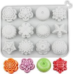 Moldes de Silicona para Hornear Personalizables de Fábrica, con Formas de Flores, Arcoíris y Estrellas, Antiadherentes, Libres de BPA, con Certificación LFGB Platinum - Product Image 1