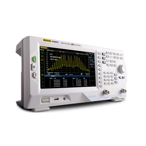 เครื่องวิเคราะห์ RIGOL DSA815-TG พร้อมเครื่องกำเนิดสัญญาณติดตามความถี่ 1.5 GHz, การวิเคราะห์สัญญาณ RF 9 KHz-1.5 GHz และการตรวจสอบ EMI ล่วงหน้า - Product Image 2