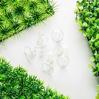 Rumput plastik buatan persegi 9 inci, untuk dekorasi akuarium air tawar hijau/air asin tangki ikan tropis 8 Pcs