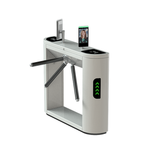 Barrière tournante extérieure IP65 étanche en acier inoxydable avec trépied pour stade et sites sportifs, contrôle d'accès par reconnaissance faciale - Product Image 2