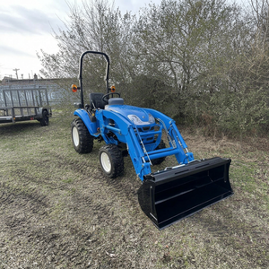 Factory Price Used Mini 20HP LS 4WD Tractor Front Loader Blue Farm Use for Engine Gear Drive Rotary Mower 3-Year Warranty - Product Image 6
