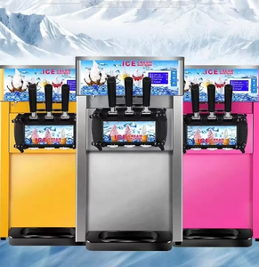Máquina de Helados de Tres Sabores de Rendimiento Estable, Dispensador de Helados de Calidad Premium, Máquina para Hacer Helados de Bajo Costo - Product Image 4