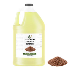 Olio di semi di lino a base di erbe fornitore di massa grezza 1kg di cosmetici di grado biologico spremuto a freddo olio per capelli per la crescita dei capelli IMELPFD - Product Image 2