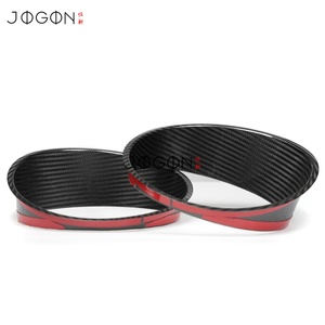 Cubierta de Marco de Faro Delantero para <span class=keywords><strong>Jeep</strong></span> Gladiator JT V6 <span class=keywords><strong>Mojave</strong></span> 2020 2021 2022 <span class=keywords><strong>2023</strong></span> 2024 2025 Decoración Exterior de Fibra de Carbono Real - Product Image 5