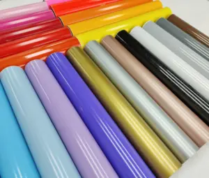 Material de PVC 48 Filme de vinil para corte DIY Cricut gráfico autoadesivo para computador colorido