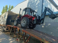 Traktor Multifungsi 4WD Terlaris, Excavator, Bulldozer, Forklift Bersertifikasi CE Produktivitas Tinggi Garansi 1 Tahun