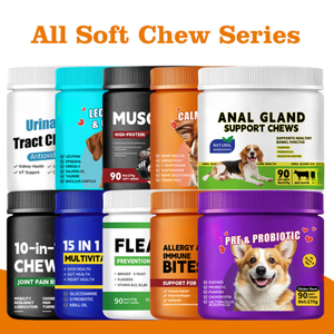 Suplementos Personalizados OEM/ODM para el Cuidado de la Salud de Mascotas, Masticables Suaves de Semillas de Cáñamo Orgánico Naturales, Calmantes y Altos <span class=keywords><strong>en</strong></span> Proteínas para Perros y <span class=keywords><strong>Gatos</strong></span> - Product Image 6