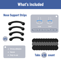 Bandes nasales Super Factory hypoallergéniques pour soulager la congestion nasale la nuit