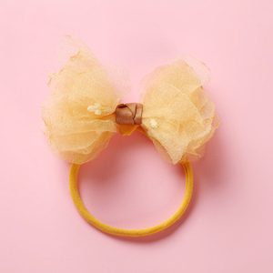 Offre Spéciale Mignon dentelle fleur princesse Artificielle Chapeaux Photographie Bébé Fille <span class=keywords><strong>turban</strong></span> Bandeau Cheveux Accessoires - Product Image 4