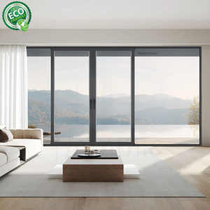 Fabricante de Foshan, Ventana Corredera Lateral de Aluminio Insonorizada con Doble Vidrio Templado, Perfil de Puerta Corredera para Balcón - Product Image 5