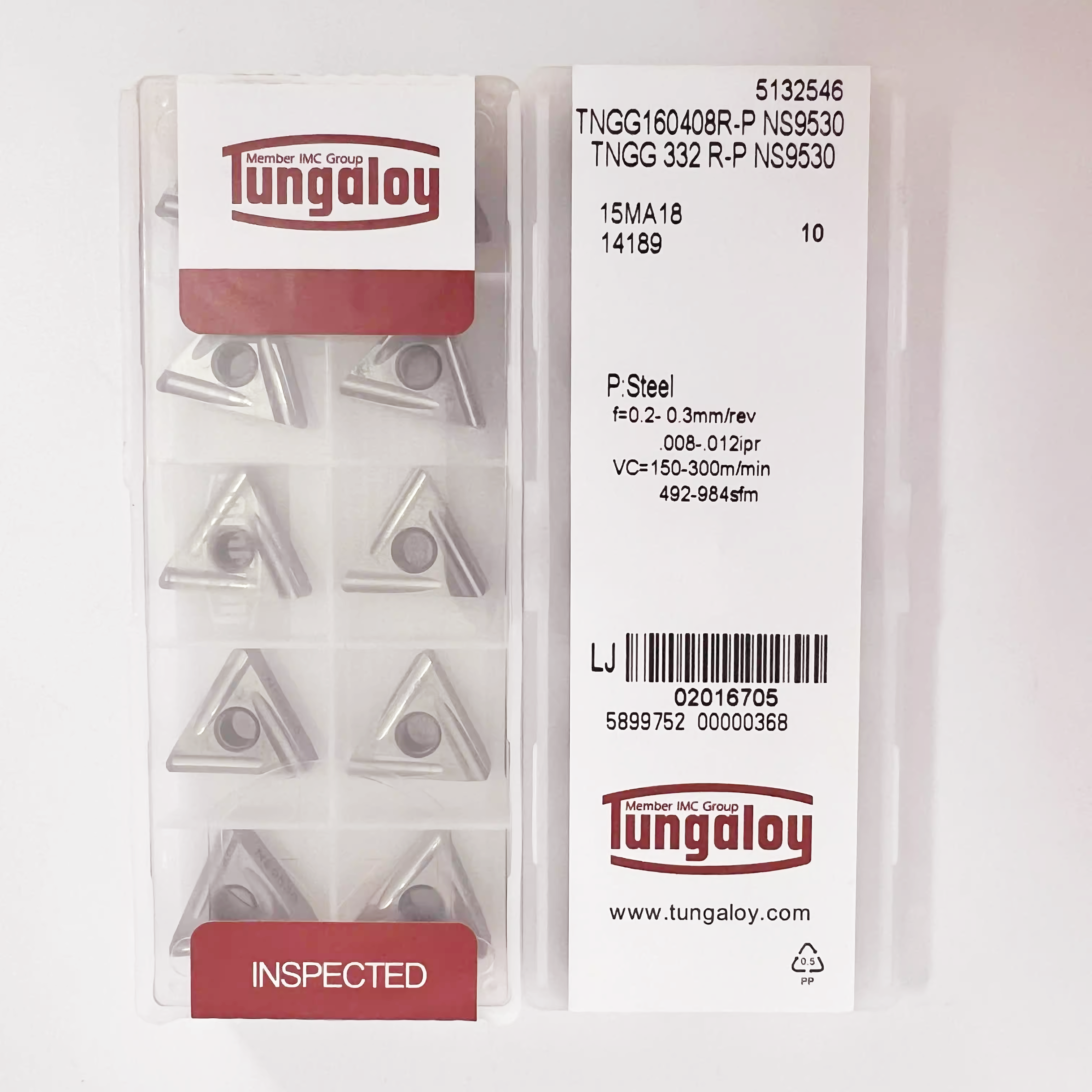 Tungaloy TNMG160404 TNMG160408 TNMG160412-TS 11 CG TSF TM PM