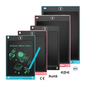 Papan gambar elektronik digital anak-anak memo Alas gambar dapat dihapus tablet tulisan memo coretan pad untuk anak-anak