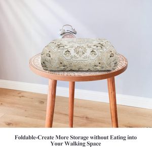 <span class=keywords><strong>Tappeto</strong></span> Persiano Vintage Lavabile in Lavatrice, Pieghevole, Bianco e <span class=keywords><strong>Nero</strong></span>, Antiscivolo, per Corridoio, Cucina, Stile Rustico - Product Image 6