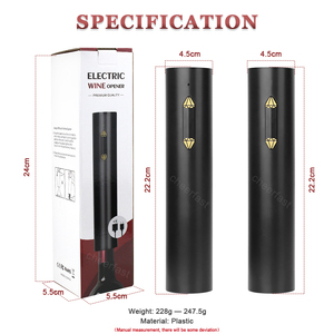 Ouvre-bouteille électrique automatique avec logo personnalisé Ouvre-bouteille <span class=keywords><strong>en</strong></span> plastique sans effort avec batterie Cadeau d'Halloween - Product Image 5