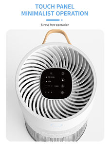 Vente d'usine ménage <span class=keywords><strong>maison</strong></span> intelligente H13 <span class=keywords><strong>filtre</strong></span> HEPA réduire les squames d'animaux de compagnie fumée <span class=keywords><strong>pollen</strong></span> purificateur d'air pour animaux de compagnie - Product Image 2