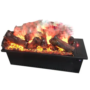 Touchable Flame and Humidifying Air Manual Type Atomization 3D Electric Fireplace