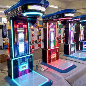 Boxe roi adulte rédemption Arcade Machine noir monnayeur poinçon mesure jeu de boxe - Product Image 1