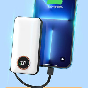 畅销新产品2025 PD20W便携式电源组20000毫安时电源组，内置电缆C型端口 - Product Image 2