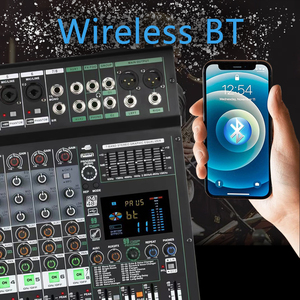 GAX-GS8 chuyên nghiệp 99dsp Mixer 24bit 48V âm thanh dự án Mixer với mp3 ghi âm cho Live <span class=keywords><strong>Studio</strong></span> streaming - Product Image 6