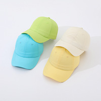 Casquette de baseball solide à séchage rapide pour femme, printemps-été, respirante, protection solaire, style bec de canard, décontractée, pour l'extérieur, vente en gros