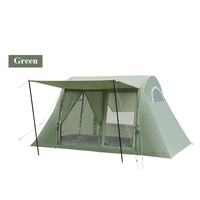 Tente de camping familiale de haute qualité, automatique, imperméable, quatre saisons, double couche, une chambre, pour 4 à 6 personnes, pour les fêtes en plein air