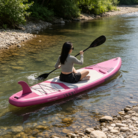 Nouvelle conception tendance : Planche de paddle gonflable tout-terrain en Drop Stitch, écologique, portable, capacité de charge 400 kg – En promotion