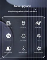 Router WiFi Inalámbrico con Ranura para Tarjeta SIM, Router WiFi Portátil 5G para Exteriores con Ranura para Tarjeta SIM 4G y UPS Integrado