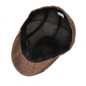 หมวกเบเร่ต์ตาข่ายแบบกำหนดเองสำหรับฤดูร้อนจากโรงงาน - สำหรับผู้ใหญ่ทุกเพศ เหมาะสำหรับการเดินทางและกิจกรรมกลางแจ้ง ปรับขนาดได้ ออกแบบลายตามสั่ง - Product Image 5