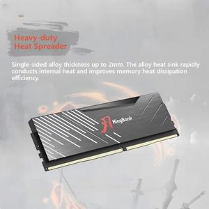 RAM DDR5 Kingbank Dark Knight per Desktop 16GBx2 6000MHz, Memoria per Gaming per <span class=keywords><strong>Componenti</strong></span> <span class=keywords><strong>di</strong></span> <span class=keywords><strong>Computer</strong></span> Desktop Intel, Disponibile - Product Image 4