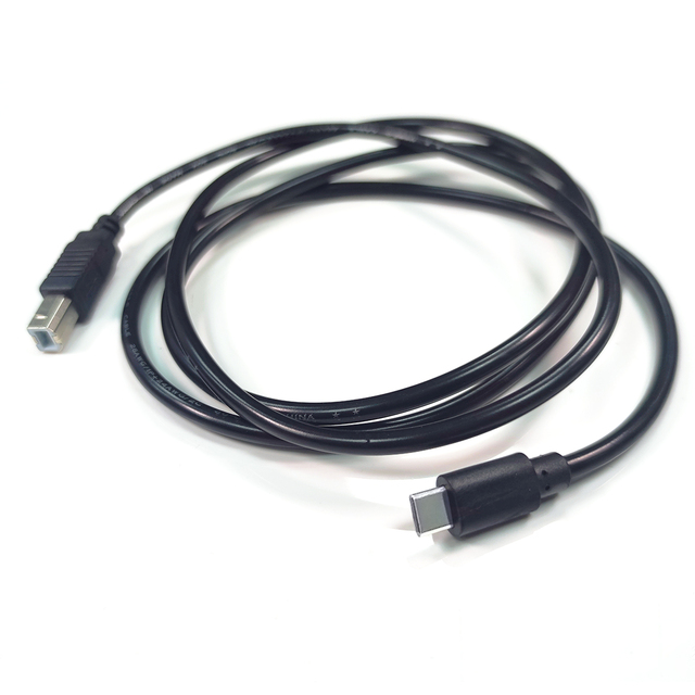 USB Type-C to B Printer Cable for Laptop Computer Connect to Printer Scanner Data Transfer Cable
