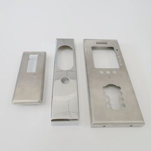 Plaque de couverture de serrure de porte en acier inoxydable sur mesure pour serrures intelligentes, fabrication OEM, avec votre logo DF3568 - Product Image 4