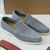 Klassische Herren-Loafer im italienischen Stil aus echtem Leder, bequeme Anzugschuhe für den täglichen Geschäftsgebrauch, luxuriöser italienischer Stil für Herren, Original