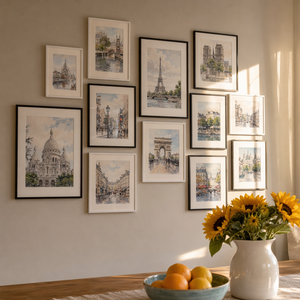<span class=keywords><strong>Cadre</strong></span> photo Homco en MDF, formats A3, 5x7, 6x8, 7x10, 8x10, 10x12, 12x16 pouces, noir, blanc, noyer, chêne, pour table ou mur, décoration maison et bureau - Product Image 6