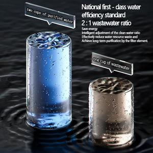 Système d'osmose inverse domestique à 7 étages, débit de 50 <span class=keywords><strong>GPD</strong></span>, filtration au charbon actif, conception sans réservoir, écologique, garantie 12 mois - Product Image 5
