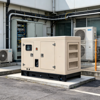 Leistungsstarker Geräuscharmer Dieselgenerator mit Autostart 50Hz 150kW 187,5kVA Dreiphasige Energielösung