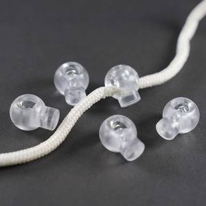 หัวเข็มขัดจัดการเชือกวัสดุ PC ด่วนอุปกรณ์เสริมสำหรับม่านที่ใช้งานง่ายสำหรับปรับเสาม่านโรมัน - Product Image 1