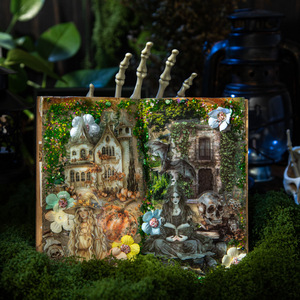 Paquete <span class=keywords><strong>de</strong></span> 25 hojas <span class=keywords><strong>de</strong></span> pegatinas <span class=keywords><strong>de</strong></span> paisajismo <span class=keywords><strong>de</strong></span> bosque vintage Colección <span class=keywords><strong>de</strong></span> bosque vintage 4 opciones - Product Image 4