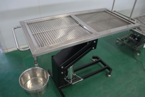 Mesa de Operaciones Hidráulica Ultrapequeña, Mesa de Cirugía Veterinaria para Hospitales y Clínicas de Mascotas, Altura Ajustable - Product Image 4