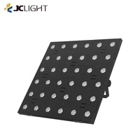 36 pièces de lumières matricielles LED dorées avec LED de fond, contrôle DMX512, indice de protection IP33, garantie de 3 ans - Éclairage de scène
