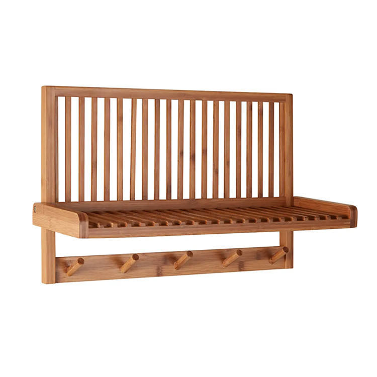 Kitchen wall panel rack