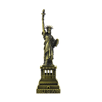 Statue de la Liberté en Métal Moulé Sous Pression, Modèle d'Artisanat, Décoration de Maison, Collection de Souvenirs, Sculpture d'Art, Taille Personnalisée