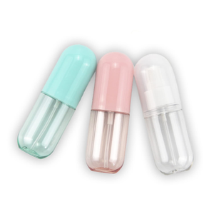 30 40 50 60 70 80 100ml PET Transparent Lotion Bottle Mini Sprayer Bottles Pill Capsule Shaped Cosmetic <b>Spray</b> <b>Pump</b> Bottles - Product Image 2