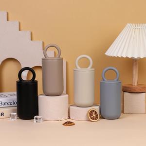 Minimalist Ring Handle Stainless Steel Insulated Cup | Custom Logo Travel Tumbler - Product Image 2