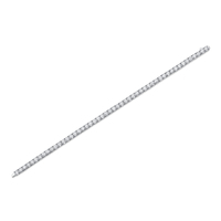Luxe VVS1 Moissanite 925 Sterling Silver Fine Jewelry Classic Round Cut Iced Out Design GRA Certified Diamond Tennis Bracelet