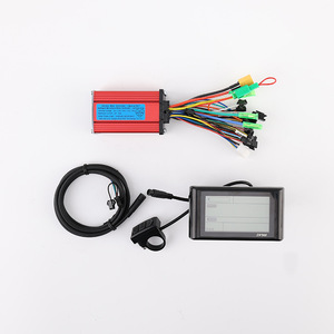 Kit d'instrumentation d'affichage SW900 avec petite batterie au lithium rouge, 24V/36V/48V/60V 250W/350W, dédié aux vélos électriques L906 - Product Image 4