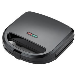 Machine à sandwich Anbo, vente en gros à bas prix, boîtier entièrement en plastique, plaque fixe, gaufrier, machine à petit-déjeuner - Product Image 1