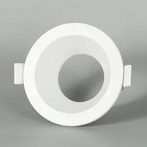 Coupelle Fixe Blanche Ronde pour Ampoule LED GU10 gu10 Spot-LED-Spotlicht gu10
