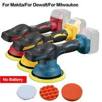 Polisseuse de voiture sans fil industrielle DIY 125 mm, 8 vitesses réglables, outil électrique pour cirage, ponçage et application de glaçage, batterie 18 V, garantie 3 ans